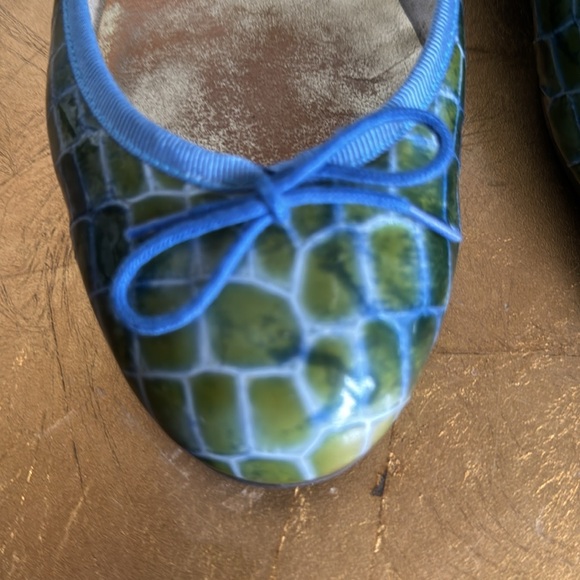 LONDON SOLE BALLET FLATS Multicolor SOLES SIZE 38.5 - Picture 7 of 9